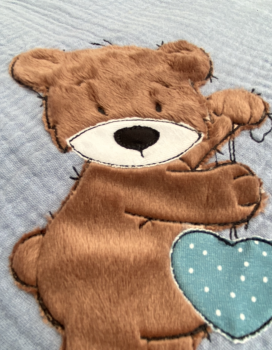 Halstuch "Teddy mit Herz"