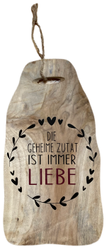 Holzbrett "Küche"