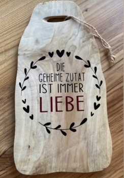 Holzbrett "Küche"