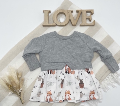 Girly-Sweater "Fuchs und Hase"