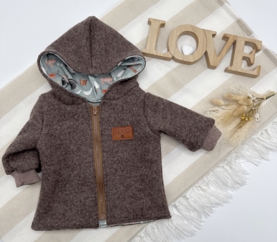 Walkjacke "Bauernhof" Gr. 68