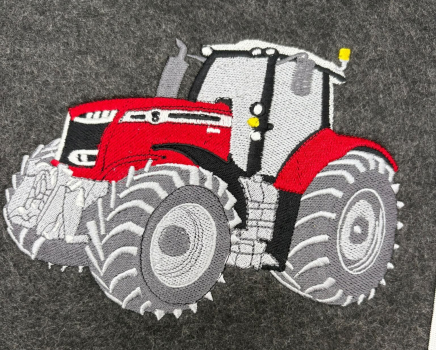 Preview: Zeugnismappe "Traktor"