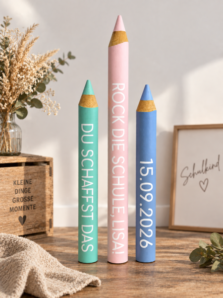 Farben: Mintgrün, Rosa und Blau