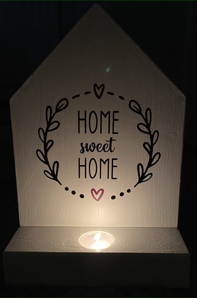Dekoschild "Home Sweet Home“
