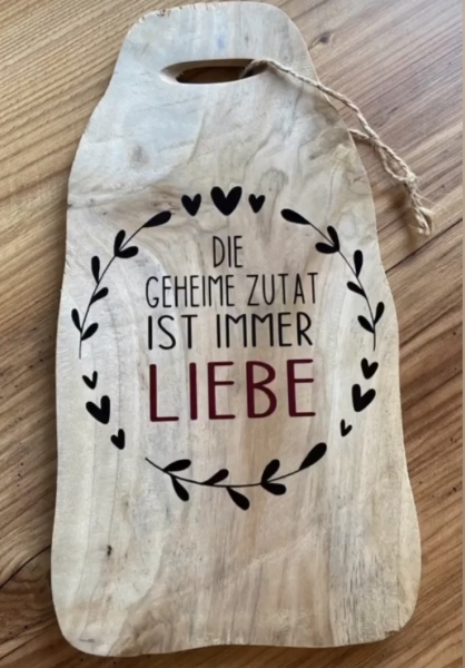 Holzbrett "Küche"