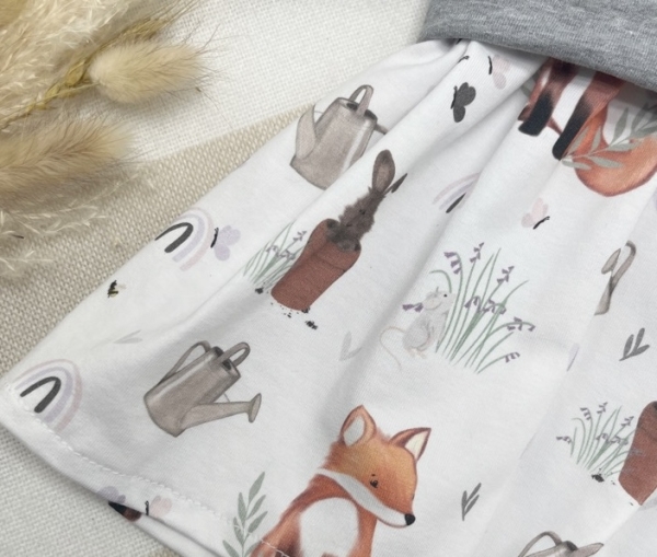 Girly-Sweater "Fuchs und Hase"